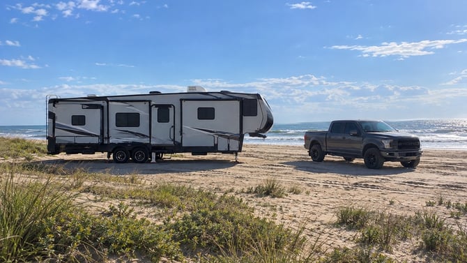 RV Camping and Parking on the Bolivar Peninsula